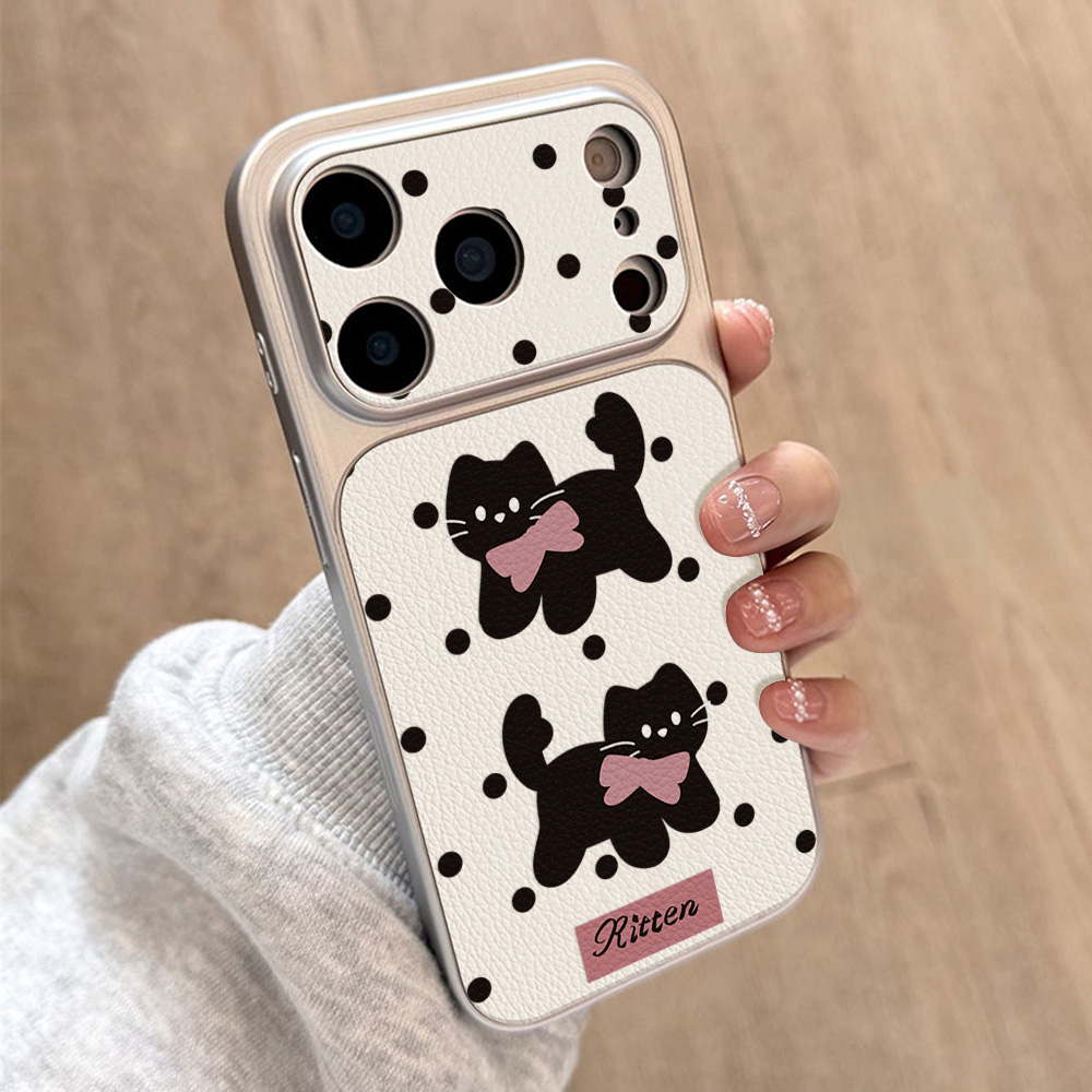 Cute Puppy Leather Phone Case  - Phone Cases That Cover The Camera ulasan dan harga