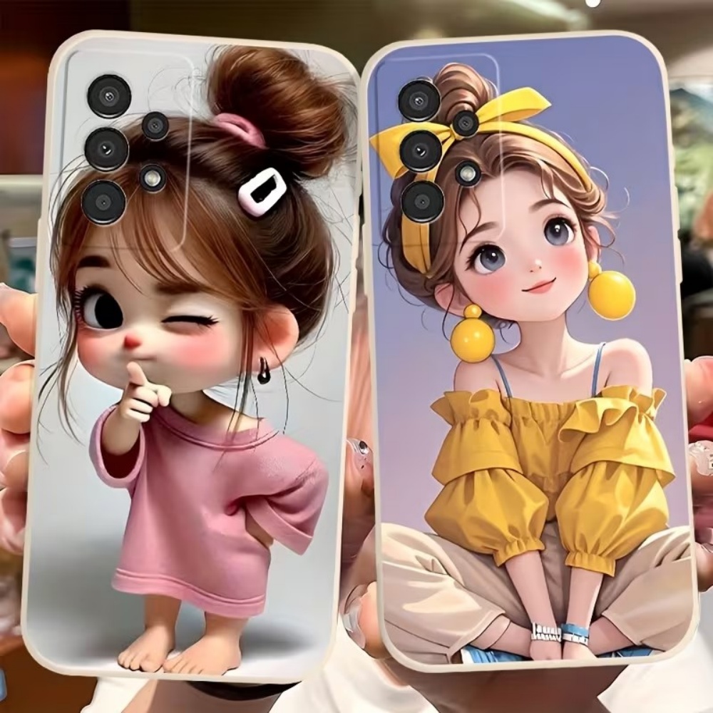 Cute Cartoon Girl Pattern Desi - Phone Cases Girls ulasan dan harga