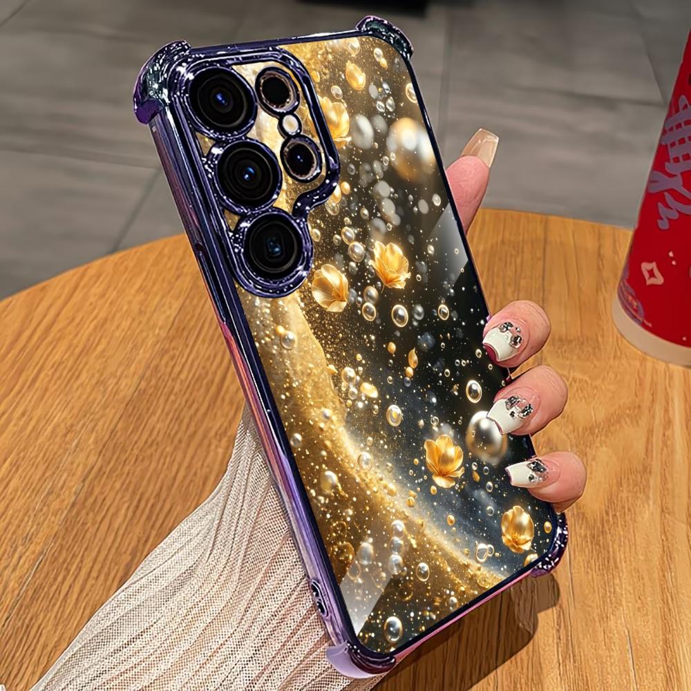 Premium Golden Flower phone ca - Phone Cases Quad Lock ulasan dan harga
