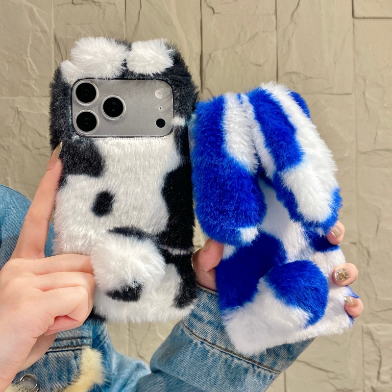 Cute Rabbit Design Fluffy Phon - Phone Cases Iphone 14 ulasan dan harga
