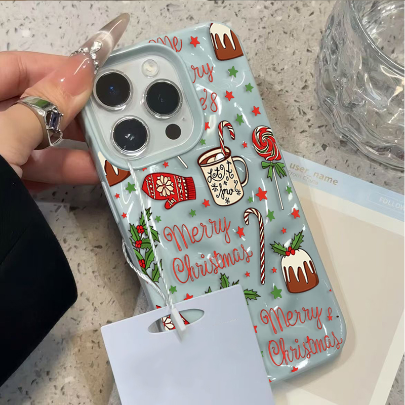 Cute Festive Christmas Pattern - Apple Iphone 16 ulasan dan harga