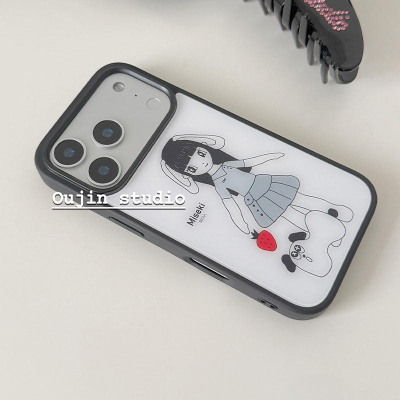 Korean Ins Cute Girl Strawberr - Phone Cases Girls ulasan dan harga