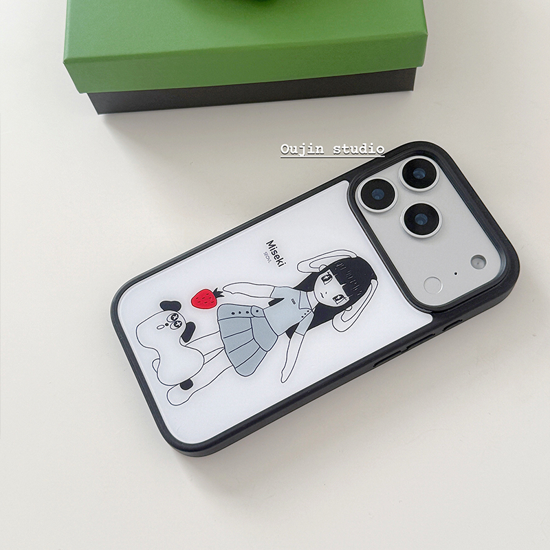 Korean Ins Cute Girl Strawberr - Phone Cases Girls ulasan dan harga