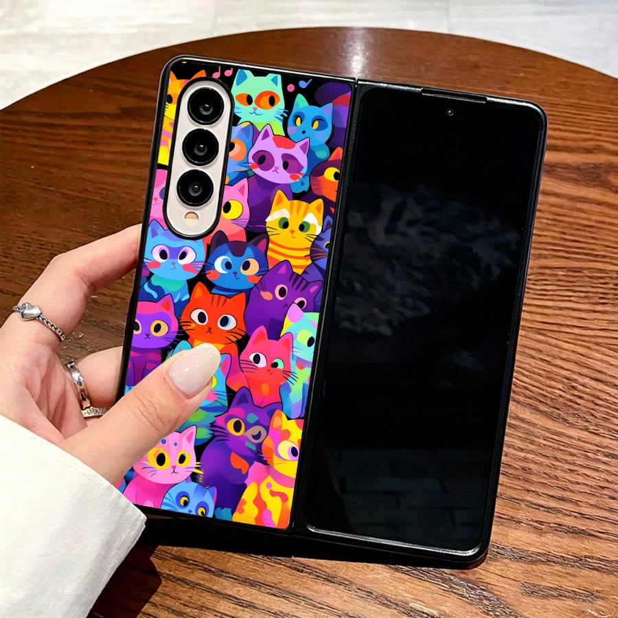 Full Cover Cat Phone Cover Cas - Phone Cases Z Flip 7 ulasan dan harga
