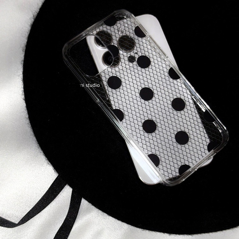 Ins Sexy Girl Wave Point Lace  - Phone Cases Girls ulasan dan harga